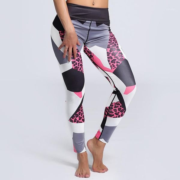 Leggings pour femmes 2022 WEMPE SEXE FEMANS 3D IMPRIMÉ HEUR ÉLASTIQUE LEGGINS S-3XL Legging de fitness respirant pour les femmes