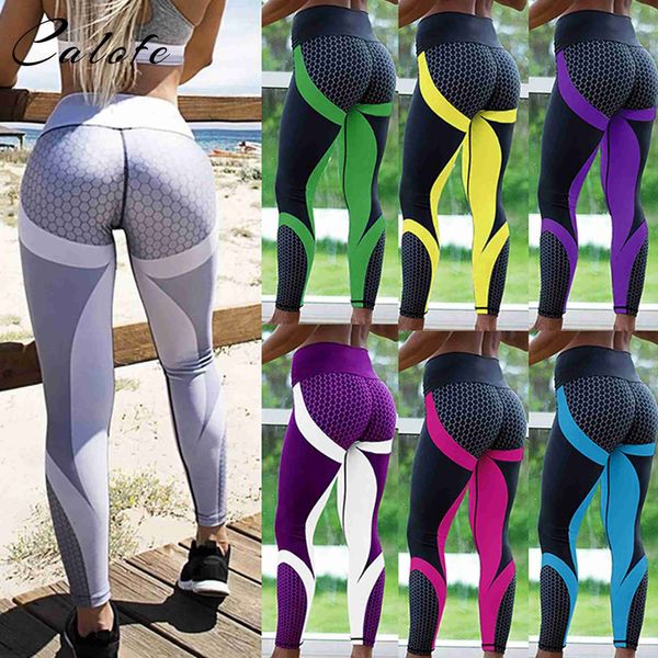 Leggings pour femmes 2023 nouveaux pantalons de yoga imprimés femmes Push Up course professionnelle Fitness Gym Sport Leggings pantalon serré crayon Leggins