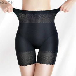 Leggings Femmes 40kg-80kg Femmes Pantalons de sécurité de grande taille pour jupe élastique doux confortable modal nu / short noir sexy dentelle courte yq240130