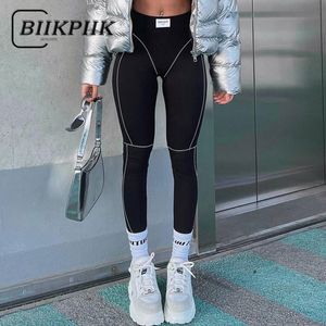 Leggings pour femmes BIIKPIIK Fashion Skinny Pants Femme Seamless Streak Casual Leggings extensibles pour femmes Sporty Workout Overalls Summer Outfits 230720