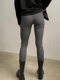 Leggings féminins hivernaux avec toison 2023 collants chauds doux pantalon thermique stretch thermique coton pour femmes jeggings