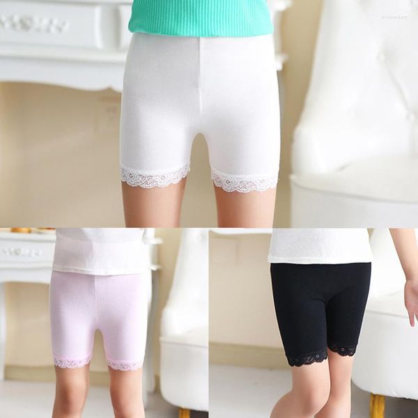 Leggings pour femmes enfants Shorts d'été filles dentelle pantalons de sécurité enfants culottes sous-vêtements bébé vêtements 3-10Y adolescent Boxer Short