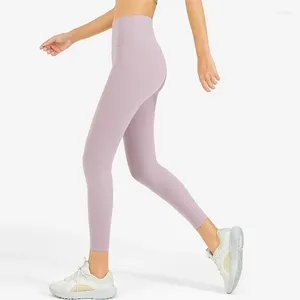 Leggings pour femmes Design taille haute femme Lycra Yoga femmes pantalons de sport extensibles vêtements de course vêtements de sport extérieurs Drop