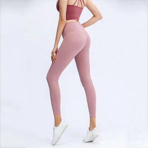 dames leggings ontwerpers yoga lululemens dames leggings broek hoge taille 32 kleuren sport gym dragen legging klassieke luxe elastische fitness dame overal0vv2