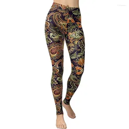 Leggings pour femmes Fashing Running Taille haute Pantalon décontracté Imprimé léopard Camouflage Stretch Sports Femmes