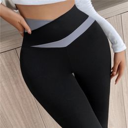 Leggings pour femmes mode simulé dynamique peau de requin Leggings minces femmes printemps été crayon pantalon jambes corps façonnage butin levage Leggings 230821