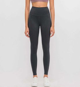 Leggings pour femmes Vêtements de gymnastique Femmes Yoga Align Pantalon Nude Taille haute Courir Fitness Sport Pantalon d'entraînement serré sdfduyiyui