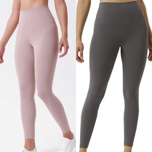 Leggings pour femmes taille haute couleur unie pantalons de survêtement pour femmes pantalons de yoga vêtements de sport élastique Fitness dame ensemble collants complets Workoutbndpk0ka