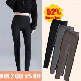 Leggings femeninos Deportes de alta cintura para mujeres Capris Capris Capris Cantero de compresión Medias femeninas Gimnasio Fitness Yoga