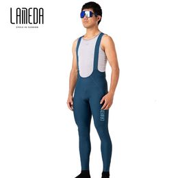 Legging femme LAMEDA Cyclisme Bib Pantalon Homme Sans Couture Cyclisme Bibs Homme VTT Respirant Gel Pad Pantalon Homme avec Bandoulière Cyclisme Pantalon 230821