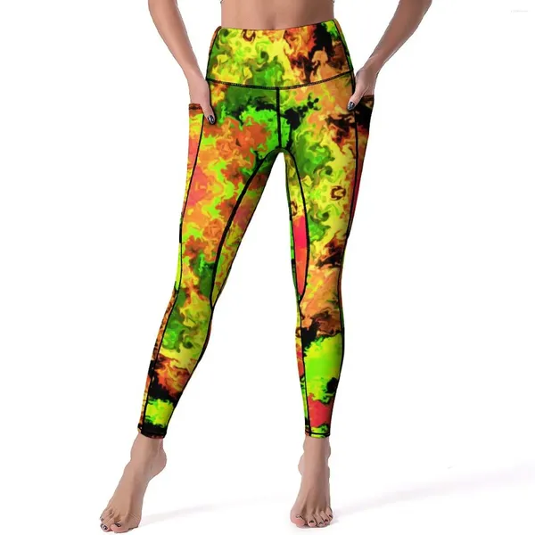 Leggings de mujer con estampado de flores de Mandala, pantalones de Yoga hippie sexis para entrenamiento, pantalones de Yoga elásticos de cintura alta, mallas deportivas Retro