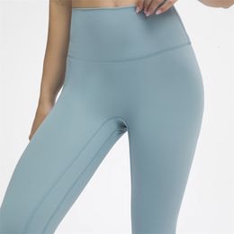 Leggings voor dames nepoagym revival 25 inch binnenland geen front naad vrouwen yoga leggings boterachtige zachte workout panty broek voor fitness gym 230317