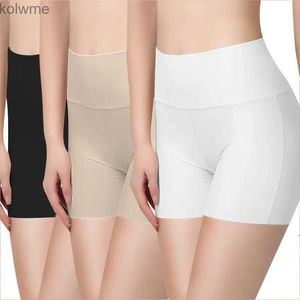 Leggings pour femmes sans couture glace soie sécurité Shorts pantalons femmes taille haute collants sous la jupe été respirant sous-vêtement Boxer slips YQ240130