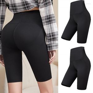 Leggings voor dames zomer dun lichaam beeldhouwen buikheupping heupbroek dames hoge taille benen traceloze bokser bodembodemveiligheid