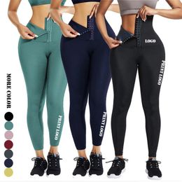 Damesleggings Tummy Control Slipje Afslankende yogabroek Hoge taille Trainer Up BuLifter Shapewear Voor Dames Workout Body Shaper