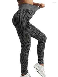 Mallas elásticas informales para mujer, pantalones pitillo para Fitness, gimnasio, mallas deportivas sexis, diseño de panal para ejercicio sin costuras, Push para mujer