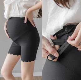 Leggings pour femmes Femme Slim Court Maternité Soft Taille réglable Enceinte Vêtements de grossesse Pantalon Ropa Enceinte Mujer Embarazada Plus