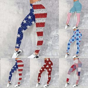 Leggings para mujer Mujeres Casual 4 de julio Pantalones de yoga lindos para niñas adolescentes Pierna acampanada Costura Crazy Mens