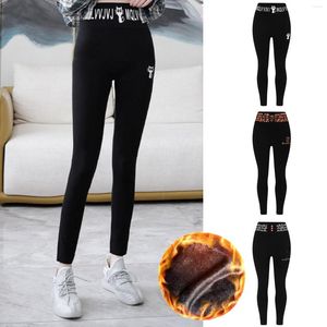 Leggings pour femmes femmes mode hiver taille haute H chaud impression hanche Legging Packs pour Rue 21 robe vêtements femme taille grande