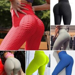 Leggings pour femmes femmes Fitness hanches pantalons d'entraînement butin femmes vêtements de sport pour taille haute pantalon Long Leggins