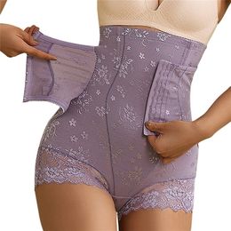 Leggings de mujer Pantalones abdominales de cintura alta para mujer Posparto Breasted Abdominal 220823