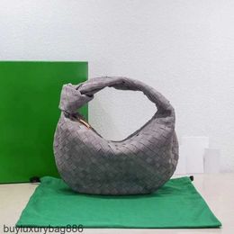 Borse di lusso da donna Borsa Botteg Venetas in pelle Top Hale Italia Borsa Jodie Top Bag 2024 Teen Medium Nodo intrecciato in pelle scamosciata ad alta capacità tenuto in mano in pelle sotto le ascelle HBUU