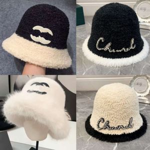 Women's Luxury Caps Brand CH Hats Female Casquette Letter CC Bucket Brim Hat Designer Casual Ladies Sunshade Girl Cashmere Outdoor Fisherman Cap Headgear FE9O