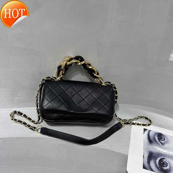 Diseñador de lujo para mujer Mano Bill Bolsos de hombro Moda Multifuncional Bolso de mano portátil Textura Ringer Bolsos Caja de regalo Embalaje Ventas directas de fábrica