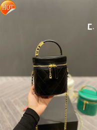 Luxury designer handtassen voor dames 2023 Nieuwe mode retro ovale bucket Bag Textuur Gold Schouderketen Alles draagbare schoudertassen Factory Directe verkoop
