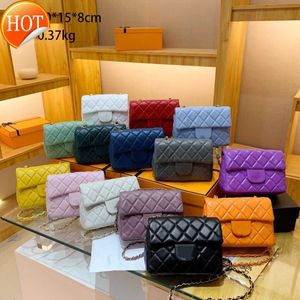 Luxury designer voor dames schoudertassen 2023 Nieuwe mode Casual Crossbody Bag 13 Kleurkeuze Geschenkdoos Verpakking Factory Direct verkoop