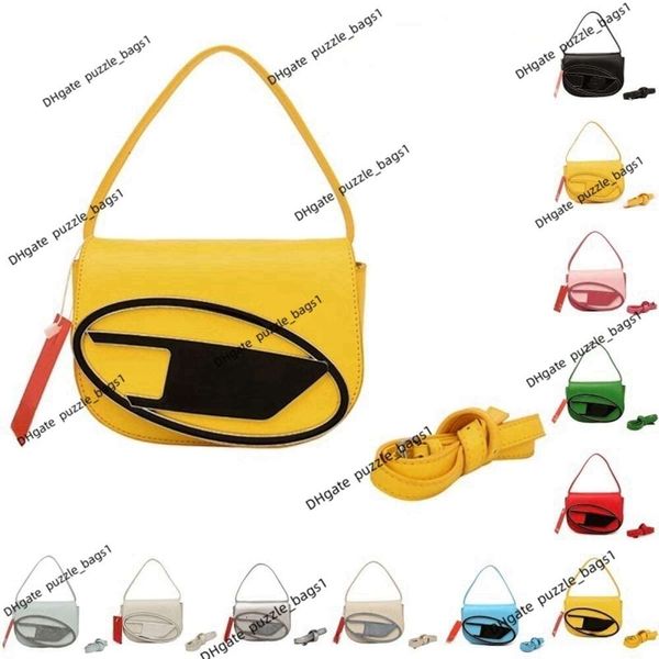 Bolso de lujo para mujer Bolso Dieseel Dingdang Moda de cuero de alta calidad Nuevas bolsas de alforjas Bolso de lujo ligero de gama alta Bolsos cruzados pequeños de un solo hombro