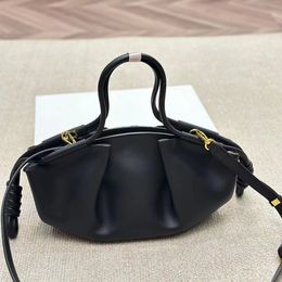 Sac à main de luxe pour femmes Nouveau haut français Vérineuse boulet en cuir sac à main pliage une épaule sous le bras sac nuage pliant grande capacité