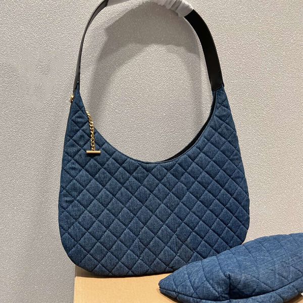 Bolsos de lujo para mujer, bolso para axilas de diamantes 2 en 1, bolso de diseñador, bolso de mano de cuero, carteras cruzadas portátiles 2022