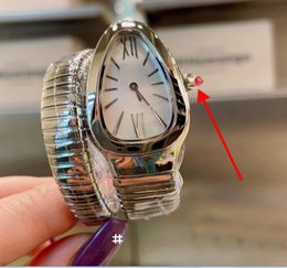 Women's Luxury Watch Adopta Imported Swiss Movement Case Strap Refined Steel Watch Head Actualado Color La forma de color coincide perfectamente con el reloj serpentino perfecto 3a
