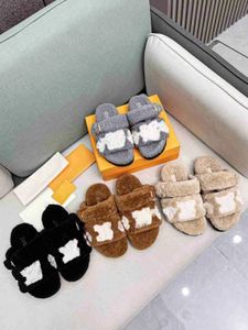 Dames man slippers thermische wol paseo plat comfort muilezel indoor gladde rubberen sandalen maat 35-47 01