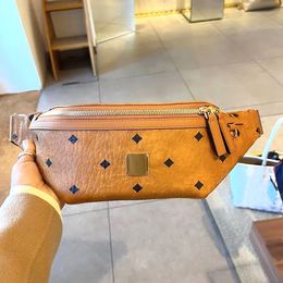 Riñonera de cinturón MC para mujer Bolso de diseñador de lujo Bolsos cruzados riñonera Riñoneras de hombro de cuero genuino Bolso de mano blanco para hombre Riñoneras Bolso de pecho de moda riñonera