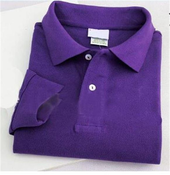 Camisa de vestir para hombres Bordado para hombres Bordado para hombres Polos camisas de manga larga diseño de color blusa sólida