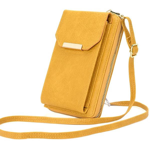 Sac de messager pour femmes Small sac à main portefeuille épaule à bandoulière en gros pour téléphone Pu Leather Purse Hadies Carte Holder 240328