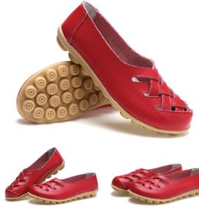 Dames moeder casual schoenen platte antislip verpleegster schoenen lente zomer strand holle schoenen laarzen