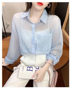 Blusa de nuevo diseño para mujer, cuello vuelto, perspectiva de color sólido, camisa fina holgada de verano SMLXLXXL3XL