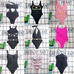 Swim de maillot de bain en une seule pièce de Luxurage Bikini à deux pièces de maillot de bain avec lettres de maillot de bain pour femmes de maillot de bain pour femmes
