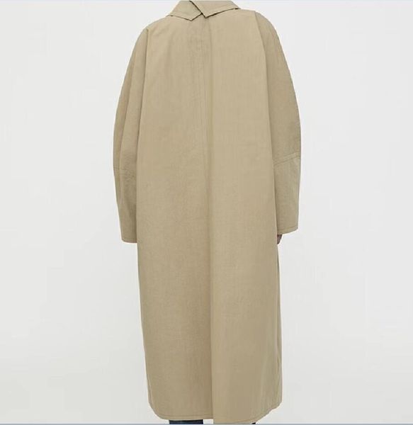 Trench-coat surdimensionné Tote-m-e poupée trench-coat surdimensionné à manches longues - manteau long imperméable femmes