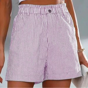 Shorts de pyjama pour femmes micro-bouton boxers pantalons élastiques salon plaid salon court short de la jambe large lâche short