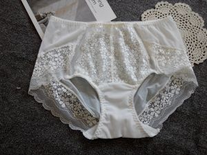 Dames slipje 100% katoenen kruis slipje plus maat m-xxxl vrouwen ondergoed zwart witte hoge kwaliteit sexy kanten onderbroek meisje 230516