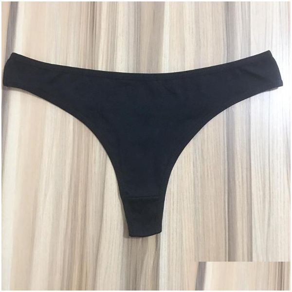 Bragas De Mujer 12 Piezas Damas Tallas Grandes Mujer Sexy G-String Lencería Femme Mujer Tangas T-Back Ropa Interior Femenina Bragas De Algodón Tanga M Dhogm