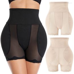 Dames slipje 2022 bulifter controle body shaper nep kussen schuim gevulde heupverbeteraar onderbroek vrouwelijke shapewear zandloper