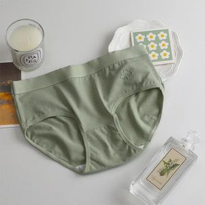 Culotte femme 2024 sous-vêtements coton mi-hauteur pour dames fille japonaise sexy slips respirants lingerie femmes