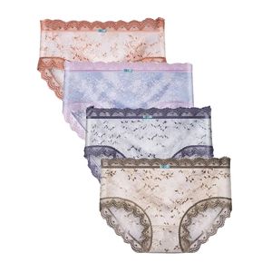 Dames slipje 3 stks/set vrouwen sexy kanten slipje zomerse ondergoed ondergoed schattige jonge meisjes briefs traceloze vrouwelijke hol uit intimaten 230516