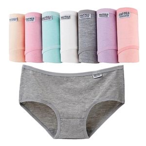 Dames slipje 7 pc's ondergoed dames plus size slipjes meisje slijsten sexy lingeries calcinha katoen shorts underpants solide panty cueca intimates 230518