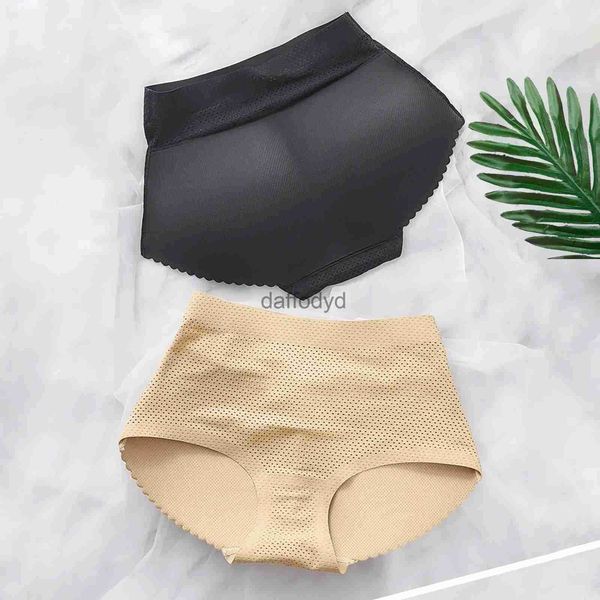 Culottes pour femmes Bout à bout corps Shaper culotte sans couture taille formateur fesses sous-vêtements femmes rembourré fesses culotte faux hanche Push Up caleçon 240319